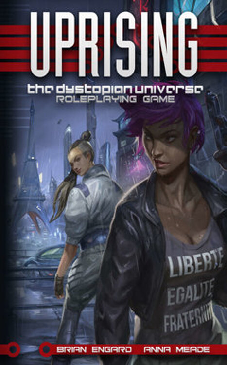 Uprising: The Dystopian Universe RPG poster