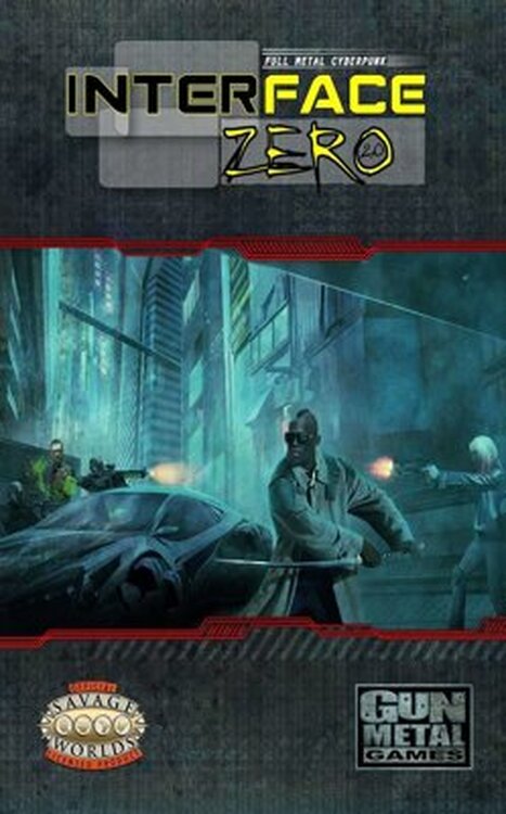 Interface Zero 2.0: Full Metal Cyberpunk poster