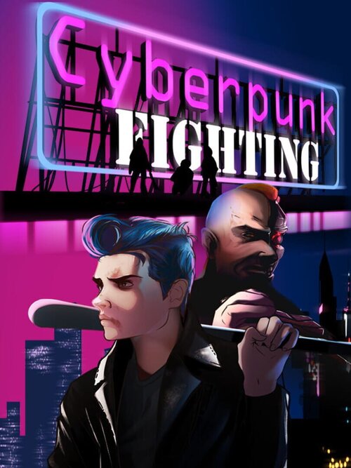 Cyberpunk Fighting poster