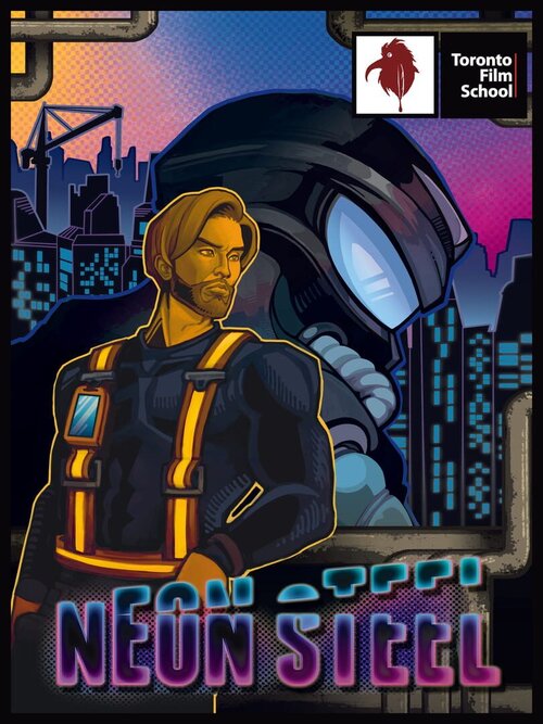 Neon Steel poster