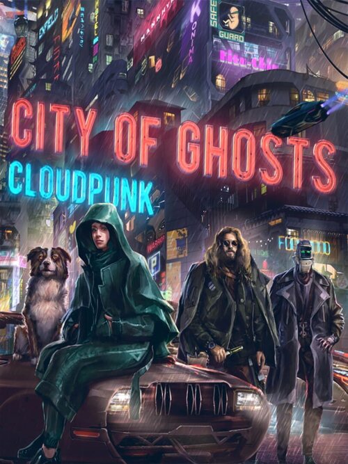 Cloudpunk: City of Ghosts poster