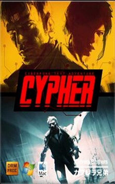 Cypher: Cyberpunk Text Adventure poster