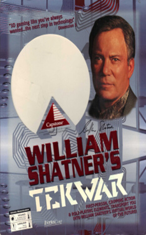 William Shatner's TekWar poster
