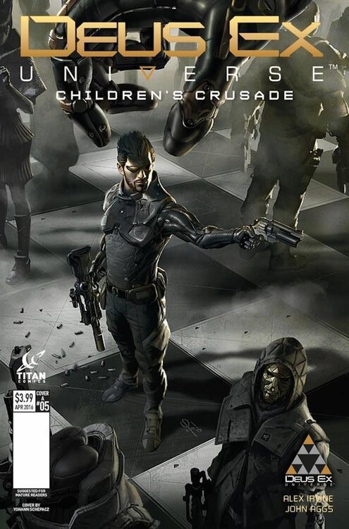 Deus Ex: Children's Crusade #5 poster