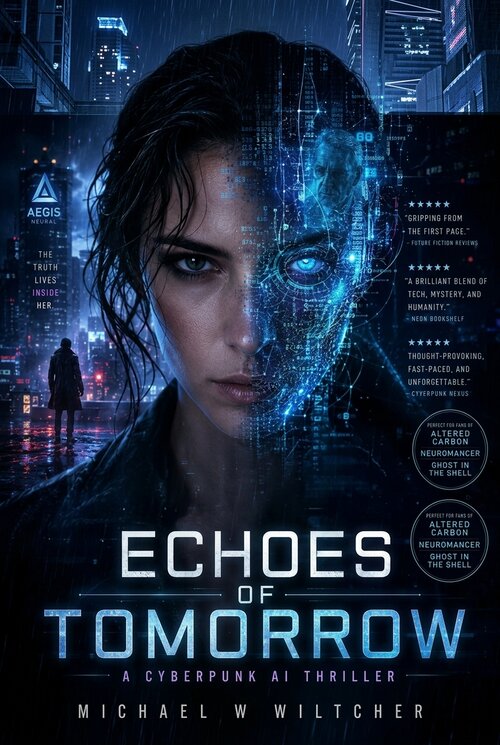 Echoes of Tomorrow: A Cyberpunk AI Thriller