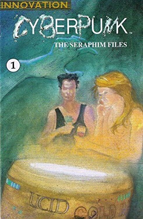 Cyberpunk the Seraphim Files poster
