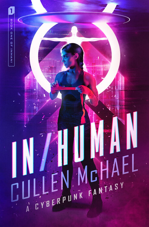 IN/HUMAN: A Cyberpunk Fantasy poster