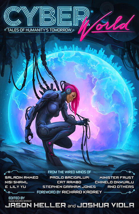 Cyber World: Tales of Humanity’s Tomorrow poster
