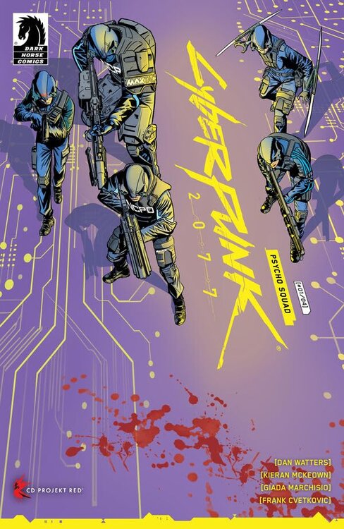Cyberpunk 2077: Psycho Squad #1 poster